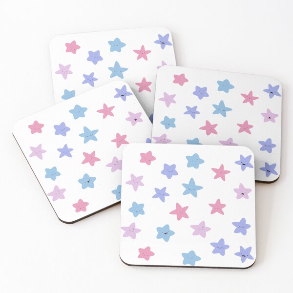 Item preview, Pastel Kawaii stars sticker set designed and sold by GriffyPrints.