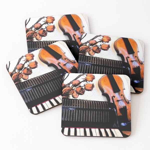 Item preview, Accordion, Violin, Bodhran, and Roses designed and sold by WatersEdgeGal.