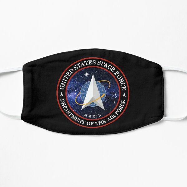 New United States Space Force Flag - United States Space Force Logo Flat Mask