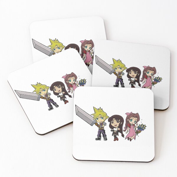 Item preview, Cloud, Tifa and Aerith - Final Fantasy designed and sold by LittleStoat.