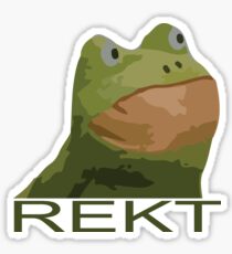 REKT FROG FROGOUT M9 Sticker