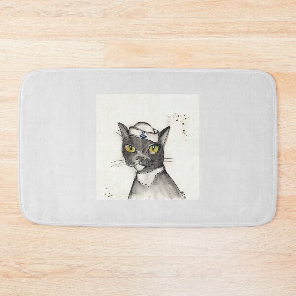 Item preview, Dear Jubes, the nautical cat... designed and sold by inkmaid.
