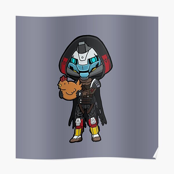 cayde 6 with chicken pop vinyl