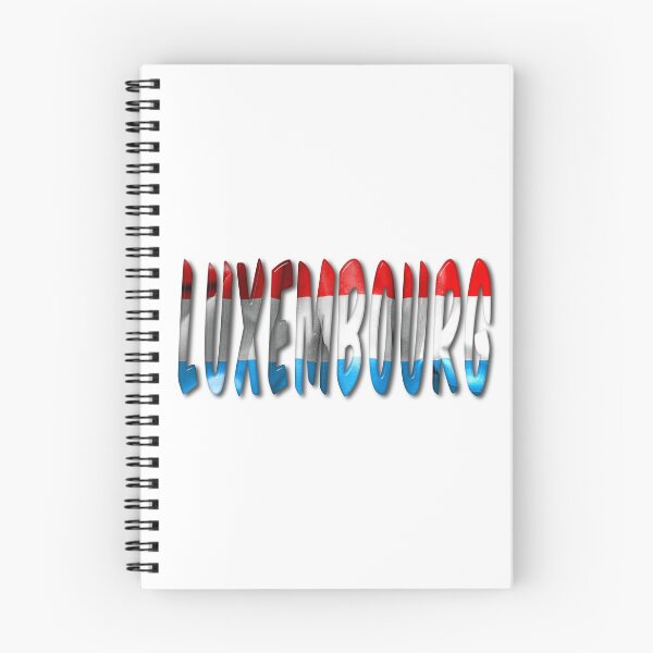 Item preview, Luxembourg Word With Flag Texture designed and sold by MarkUK97.