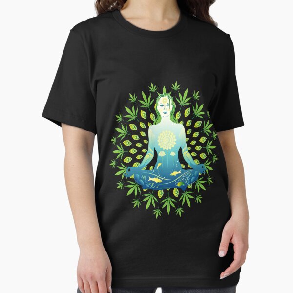 Young woman practicing meditation 3 Essential T-Shirt