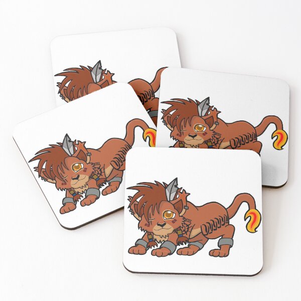 Item preview, Red XIII - Final Fantasy - Nanaki designed and sold by LittleStoat.