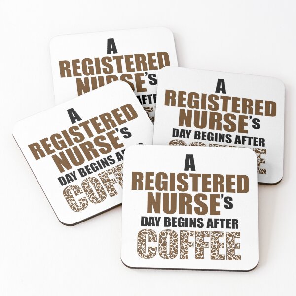 Item preview, A Registered Nurse's Day Begins after COFFEE! designed and sold by flipper42.