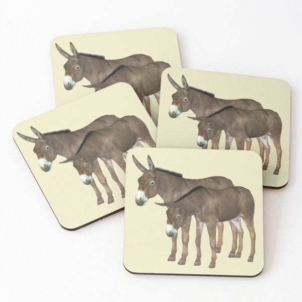 Item preview, Donkeys, a cute pair designed and sold by LoneAngel.