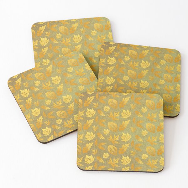 Item preview, golden leaves designed and sold by marcoiugraph.