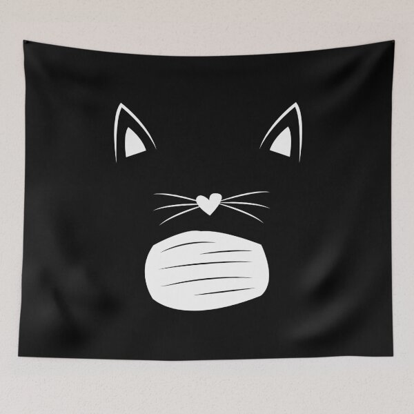 Item preview, Cat Face Pandemic Cat Lover Gifts designed and sold by AlphaDist2.