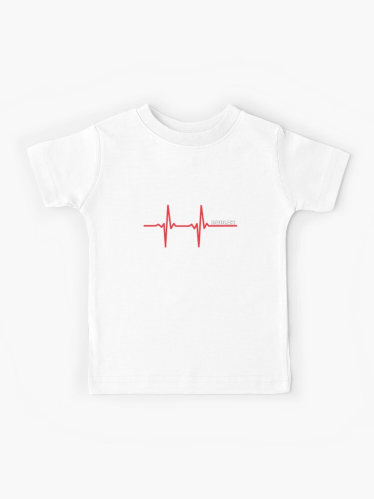 Roblox Noob Gamer Heartbeat Kids T Shirt By Nice Tees Redbubble - roblox noob with heart i d pause my game for you t shirt in 2020 cute shirt sayings shirts t shirt