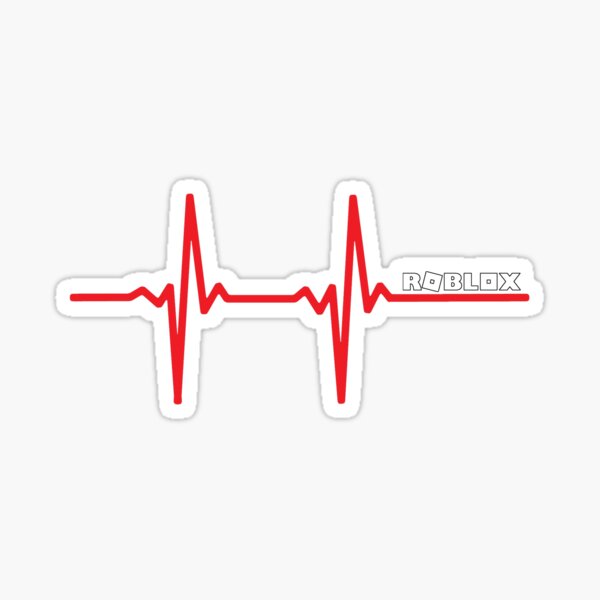 Roblox 2020 Stickers Redbubble - heartbeat song roblox