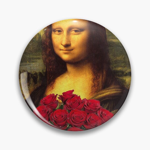 Item preview, Mona Lisa ama las rosas rojas designed and sold by Mythos57.