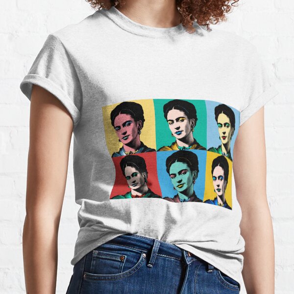 Frida Kahlo Pop Art T-shirt classique