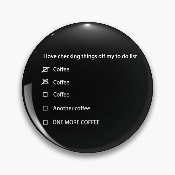 Item preview, Coffee to do list designed and sold by shallotman.