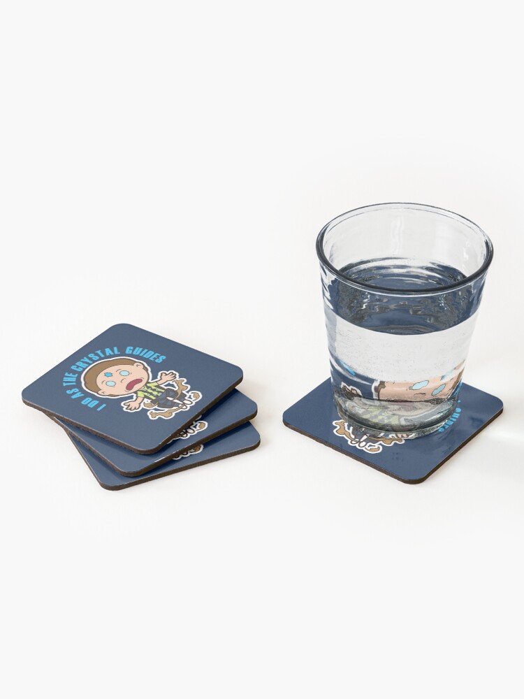Alternate view of Death Crystal Morty Coasters (Set of 4)