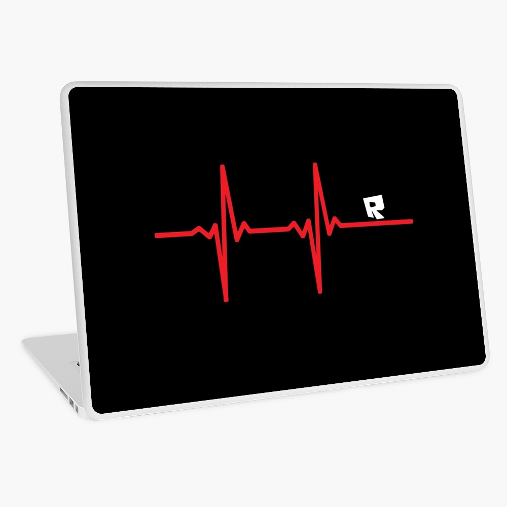 Roblox Noob Gamer Heartbeat Laptop Skin By Nice Tees Redbubble - macbook air roblox download