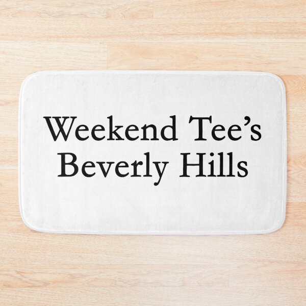 Item preview, weekend tee, Beverly Hills designed and sold by Profashionall.