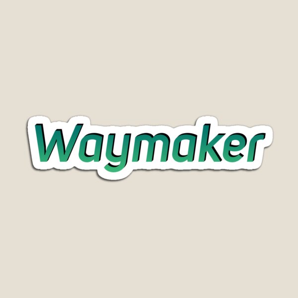 Item preview, Waymaker designed and sold by melvindancel.