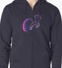 Twilight Sparkle by Up1ter Zipped Hoodie