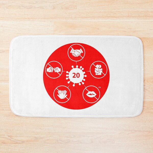 Item preview, COVID-20 THE NEW NORMAL/RED CIRCLE designed and sold by igloorecordsltd..