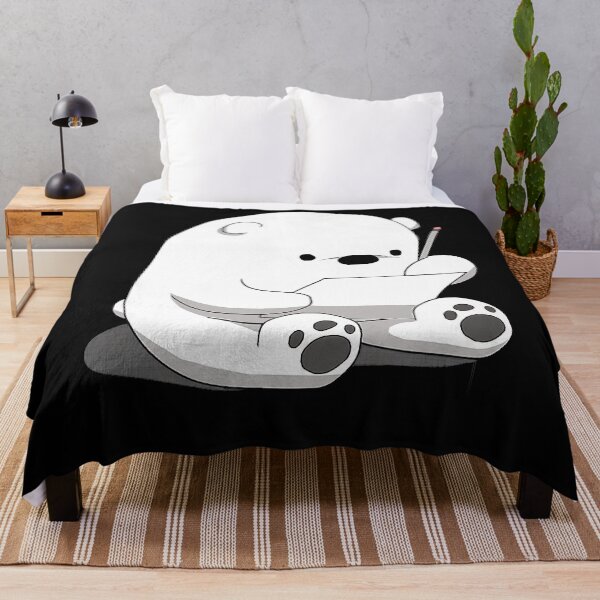 Item preview, Cartoon Fluffy Polar Bear Cute Arctic Animal Girls Gift designed and sold by IlyasMusliyevic.