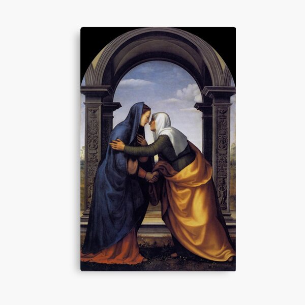 The Visitation Canvas Print