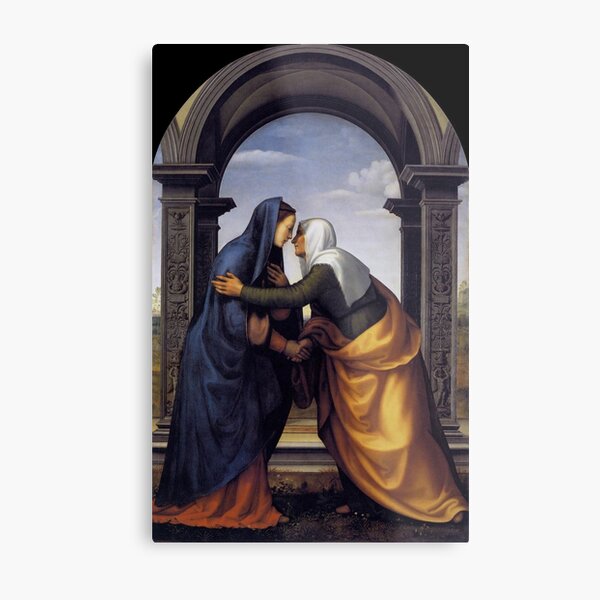 The Visitation Metal Print