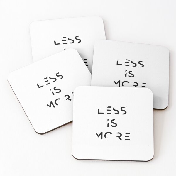 Item preview, LESS IS MORE designed and sold by Tishoko.