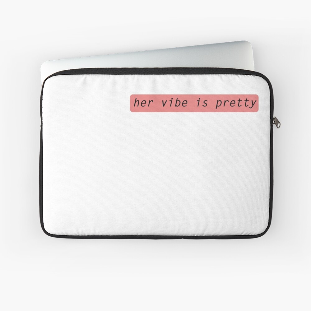 Her vibe is pretty quote Postcard for Sale by Prerana Jain