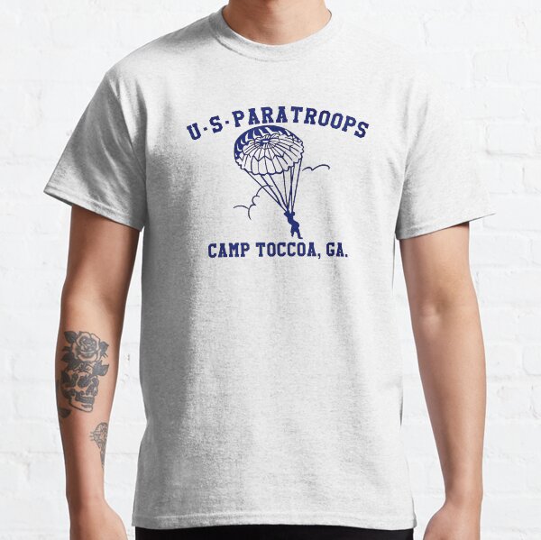 US Paratrooper Camp Toccoa WWII Classic T-Shirt