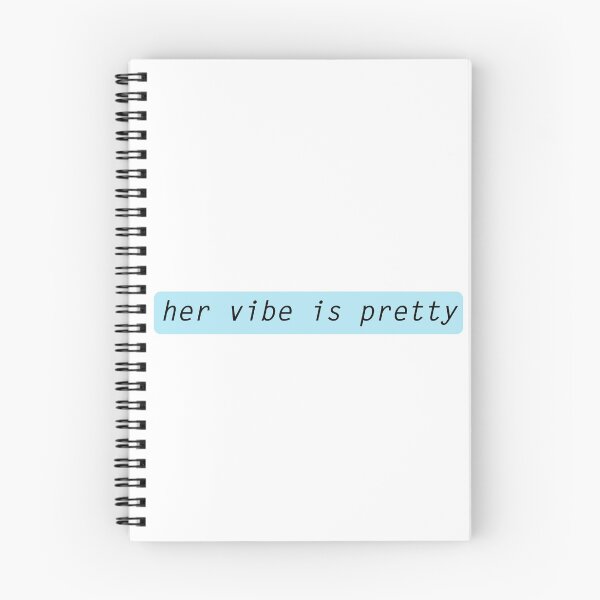 Item preview, Her vibe is pretty quote designed and sold by Prerana Jain.