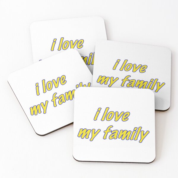 Item preview, I love my family designed and sold by Sasas Design.