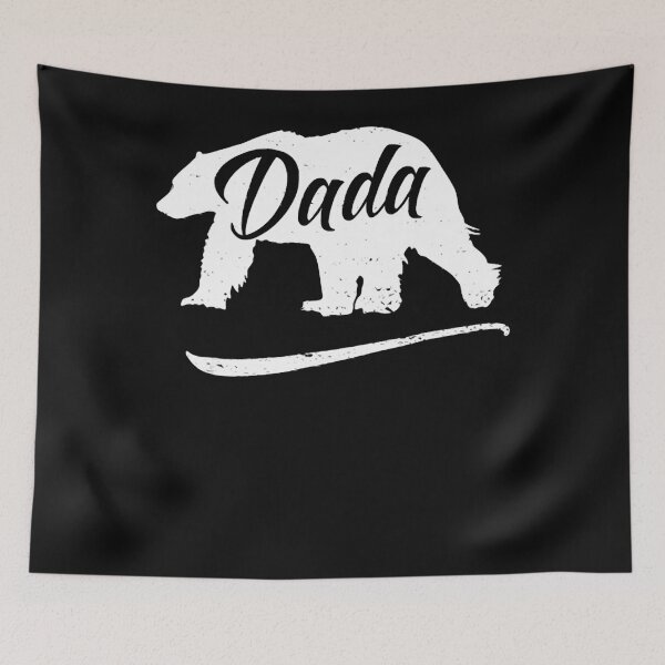 Item preview, Cute Dada Bear  Wild Fishing Hiking Walking Outdoors designed and sold by IlyasMusliyevic.