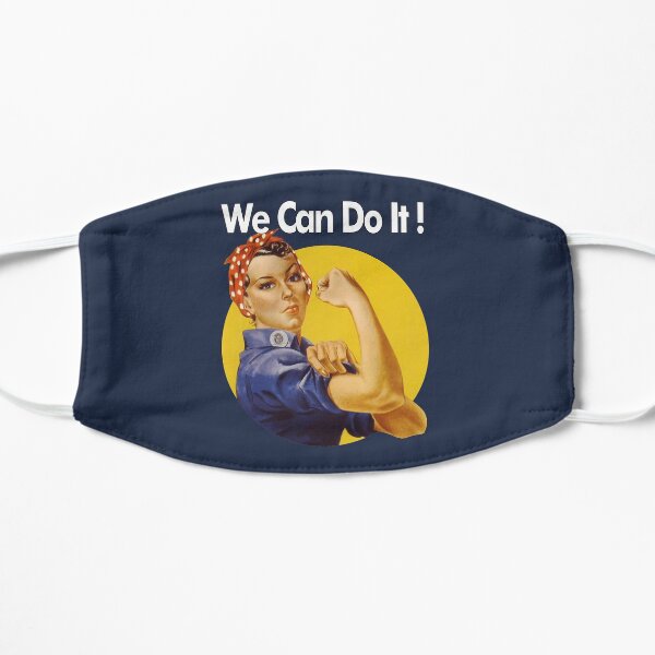 We Can Do It! Flat Mask