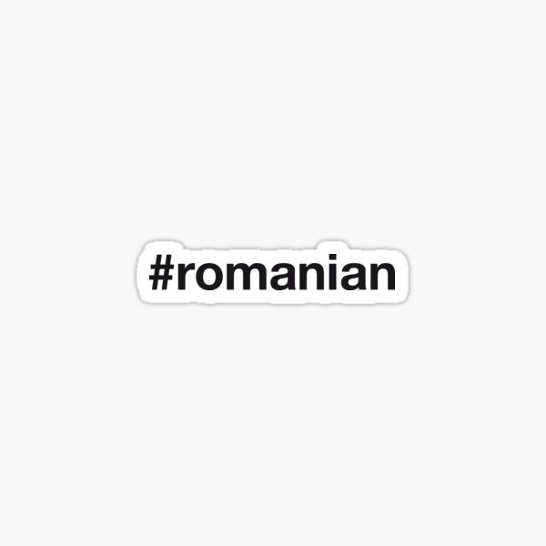 Item preview, ROMANIAN Hashtag Romania designed and sold by eyesblau.