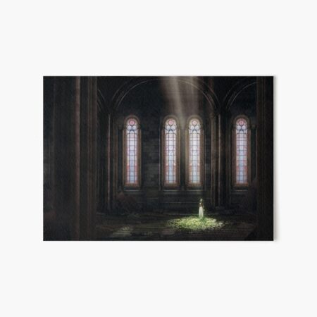 Item preview, Flowers blooming in the church (35 prints left!) designed and sold by orioto.