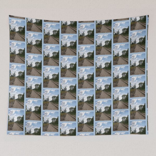 Item preview, Factory by Railroad Tracks, Photography by Courtney Hatcher designed and sold by cghatcherart.