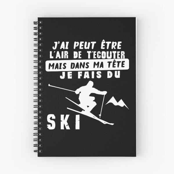 Item preview, Dans ma Tête je fais du SKI designed and sold by NADIM XDesigners.