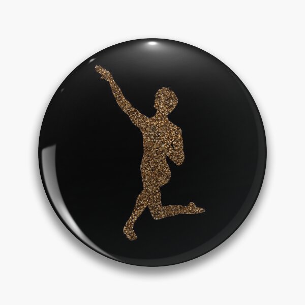 Item preview, Gold Glitter Ballerino designed and sold by Julia2Julia.
