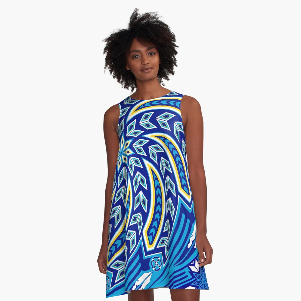 Wind Spirit A-Line Dress