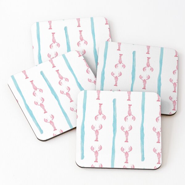 Item preview, Watercolor Crawfish Stripes designed and sold by Reagan Richard.