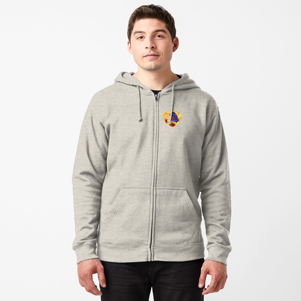 Item preview, Zipped Hoodie designed and sold by Purochen.