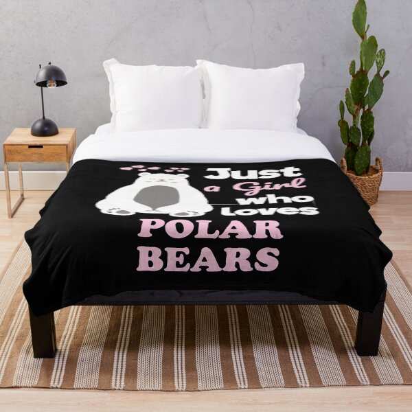 Item preview, Cute Polar Bear Gift Just a Girl Who Loves Polar Bears designed and sold by IlyasMusliyevic.