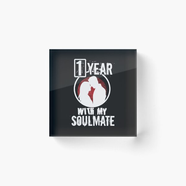 Item preview, 1 year with my soulmate! designed and sold by Cutebutfunny.