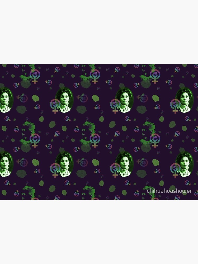 Suffragettes in purple by chihuahuashower