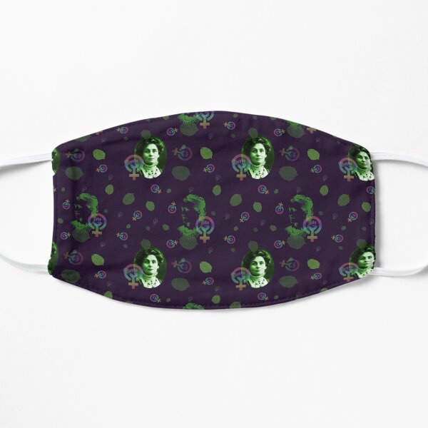 Suffragettes in purple Mask