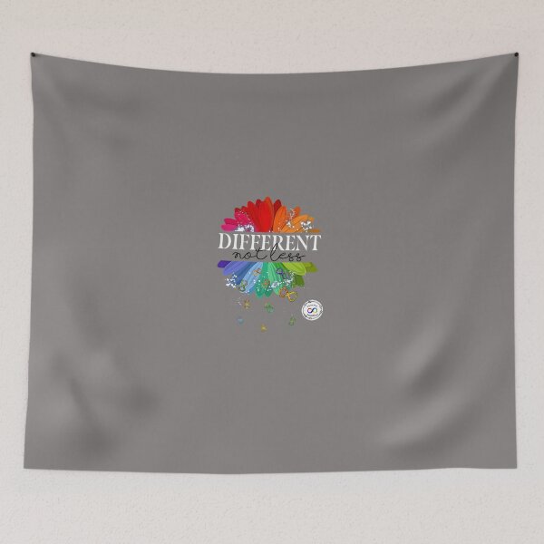 Item preview, Different Not Less Flower designed and sold by fierceautie.