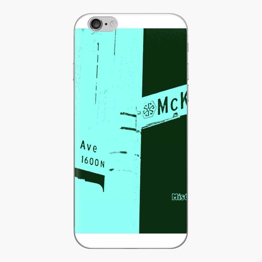 Garey Avenue & Mckinley Avenue, Pomona, CA by Mistah Wilson iPhone Skin