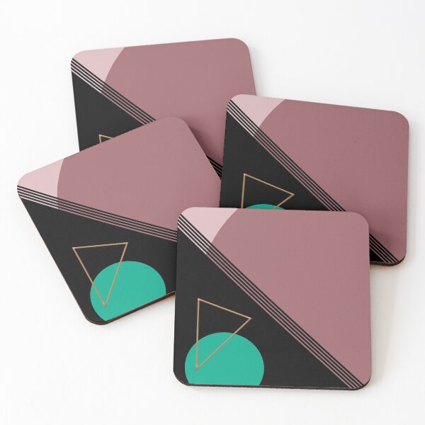 Item preview, 80s golden geometric shapes designed and sold by marcoiugraph.